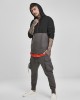 Мъжки суичър в черно и сиво Urban Classics Relaxed Half Zip Hoodie, Мъже - Lit.bg