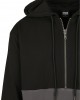 Мъжки суичър в черно и сиво Urban Classics Relaxed Half Zip Hoodie, Мъже - Lit.bg Мъжки суичър в черно и сиво Urban Classics Relaxed Half Zip Hoodie, Мъже - Lit.bg