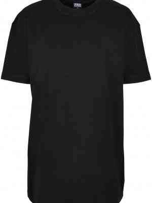 Дамска тениска в черен цвят Urban Classics Ladies Oversized Boyfriend Tee black 