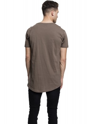 Мъжка тениска Urban Classics Shaped army green