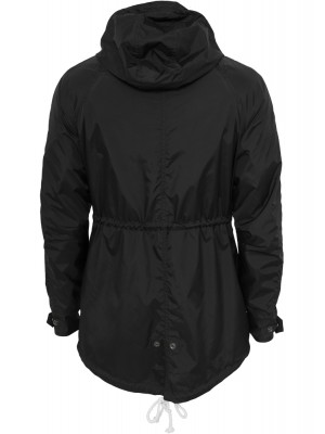 Мъжко яке тип ветровка в черно от Urban Classics Long Nylon Windbreaker 