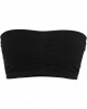 Дамски топ в черен цвят Urban Classics Ladies Pads Bandeau black, Жени - Lit.bg