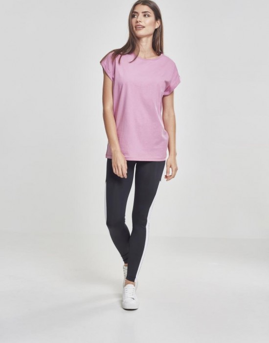 Дамска тениска с U-образно деколте Urban Classics coolpink, Тениски - Lit.bg Дамска тениска с U-образно деколте Urban Classics coolpink, Жени - Lit.bg