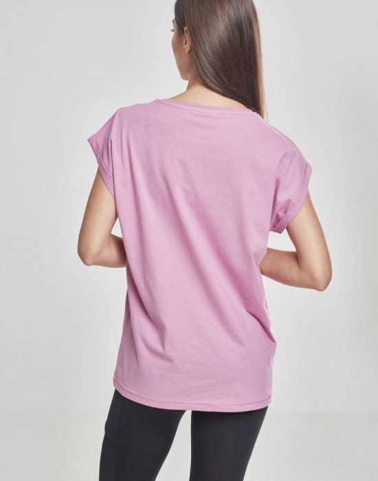 Дамска тениска с U-образно деколте Urban Classics coolpink, Тениски - Lit.bg Дамска тениска с U-образно деколте Urban Classics coolpink, Жени - Lit.bg