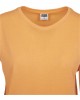 Дамска тениска в оранжев цвят Urban Classics Ladies Extended Shoulder Tee papaya, Жени - Lit.bg