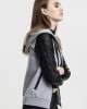 Дамски суичър Urban Classics с кожени ръкави gry/blk XS, Суичъри - Lit.bg Дамски суичър Urban Classics с кожени ръкави gry/blk XS, Жени - Lit.bg