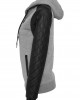 Дамски суичър Urban Classics с кожени ръкави gry/blk XS, Суичъри - Lit.bg Дамски суичър Urban Classics с кожени ръкави gry/blk XS, Жени - Lit.bg