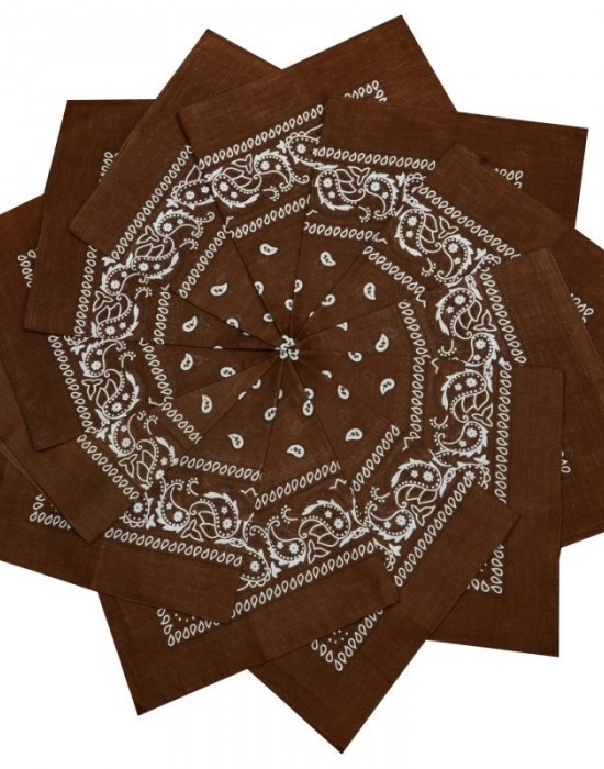 Кърпа за глава бандана HoodStyle Bandana в кафяво, Аксесоари - Lit.bg