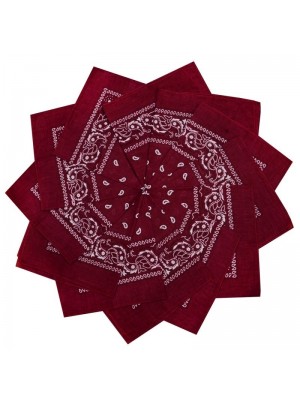 Кърпа за глава бандана HoodStyle Bandana в тъмночервен цвят