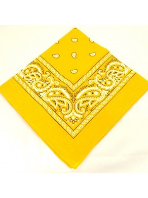 Кърпа за глава бандана HoodStyle Bandana в жълто