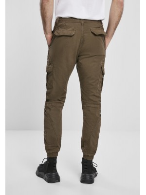 Мъжки карго панталони в кафяво Urban Classics Cargo Jogging Pants 