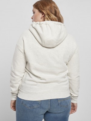 Дамски суичър в светлосиво Urban Classics Ladies Hoody