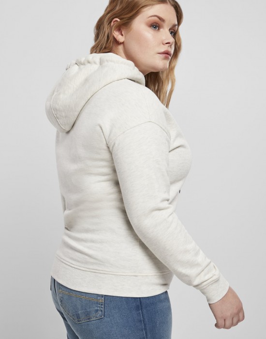 Дамски суичър в светлосиво Urban Classics Ladies Hoody, Суичъри - Lit.bg Дамски суичър в светлосиво Urban Classics Ladies Hoody, Жени - Lit.bg