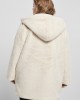 Дамско палто в бяло Urban Classics Ladies Hooded Teddy Coat, Якета - Lit.bg Дамско палто в бяло Urban Classics Ladies Hooded Teddy Coat, Жени - Lit.bg