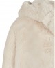 Дамско палто в бяло  Urban Classics Ladies Hooded Teddy Coat, Жени - Lit.bg