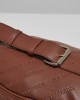 Чанта за рамо в кафяв цвят имитиращ кожа URBAN CLASSICS IMITATION LEATHER SHOULDER BAG, Аксесоари - Lit.bg