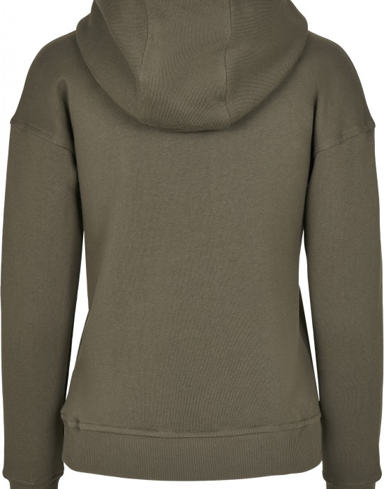 Дамски суичър в цвят маслина Urban Classics Ladies Organic Hoody, Жени - Lit.bg