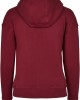 Дамски суичър в цвят бордо Urban Classics Ladies Organic Hoody, Жени - Lit.bg