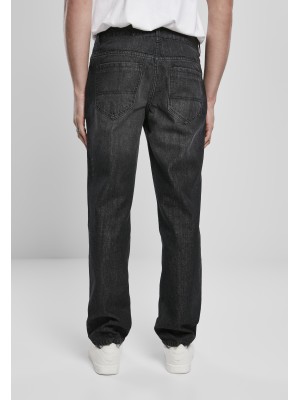 Мъжки дънки в черно Urban Classics Loose Fit 