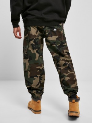 Мъжки карго панталон в камуфлаж Southpole Camo Cargo Pants wood camo 