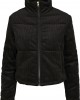 Дамско яке в черно от Urban Classics Ladies Corduroy Puffer, Жени - Lit.bg