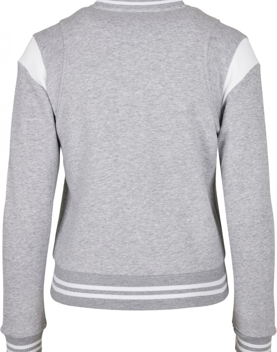 Дамско яке в сиво от Urban Classics Ladies Organic Inset College Sweat, Жени - Lit.bg