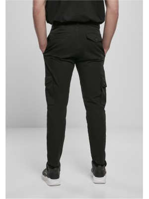 Мъжки панталони в черно Urban Classics Tapered Cargo Pants 