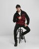 Мъжко яке Urban Classics Polar Fleece в червен и черен цвят, Мъже - Lit.bg