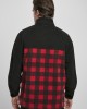 Мъжко яке Urban Classics Polar Fleece в червен и черен цвят, Мъже - Lit.bg