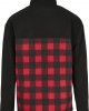 Мъжко яке Urban Classics Polar Fleece в червен и черен цвят, Мъже - Lit.bg