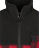Мъжко яке Urban Classics Polar Fleece в червен и черен цвят, Мъже - Lit.bg