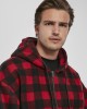 Мъжки суичър Urban Classics Polar Fleece в червен цвят, Мъже - Lit.bg