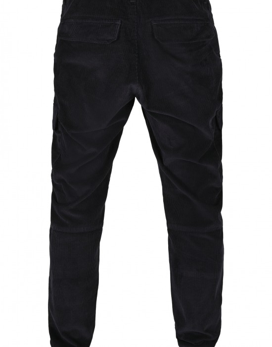 Мъжки карго панталони в тъмносиньо Urban Classics Corduroy Cargo Jogging Pants, Мъже - Lit.bg