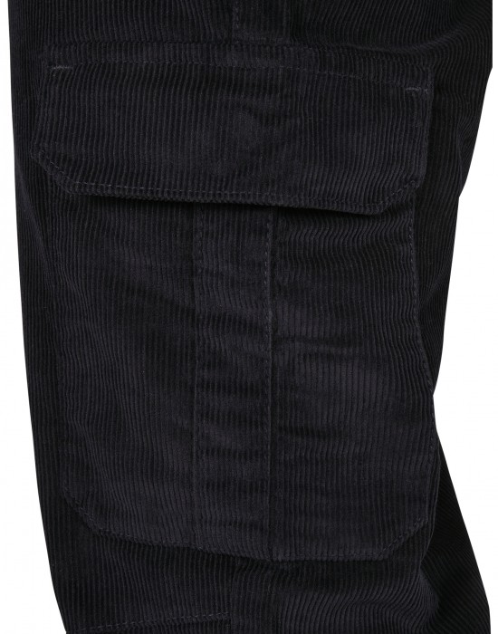 Мъжки карго панталони в тъмносиньо Urban Classics Corduroy Cargo Jogging Pants, Мъже - Lit.bg