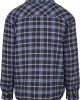 Мъжко яке в светлосиньо и тъмносиньо каре Urban Classics Plaid Quilted Shirt, Мъже - Lit.bg