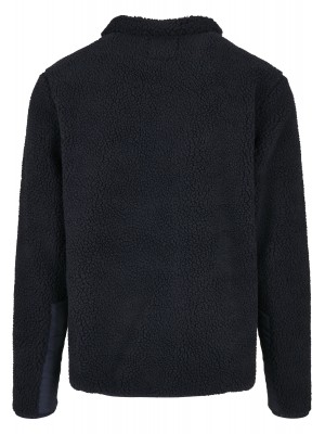 Мъжко яке Urban Classics Sherpa в тъмносин цвят