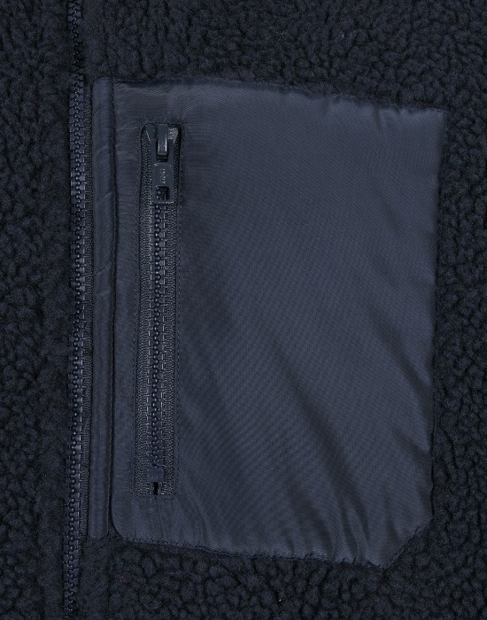 Мъжко яке Urban Classics Sherpa в тъмносин цвят, Мъже - Lit.bg
