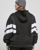 Дамски суичър в черно от Urban Classics Ladies Mix Crinkle Nylon Sweat, Жени - Lit.bg
