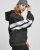 Дамски суичър в черно от Urban Classics Ladies Mix Crinkle Nylon Sweat, Жени - Lit.bg