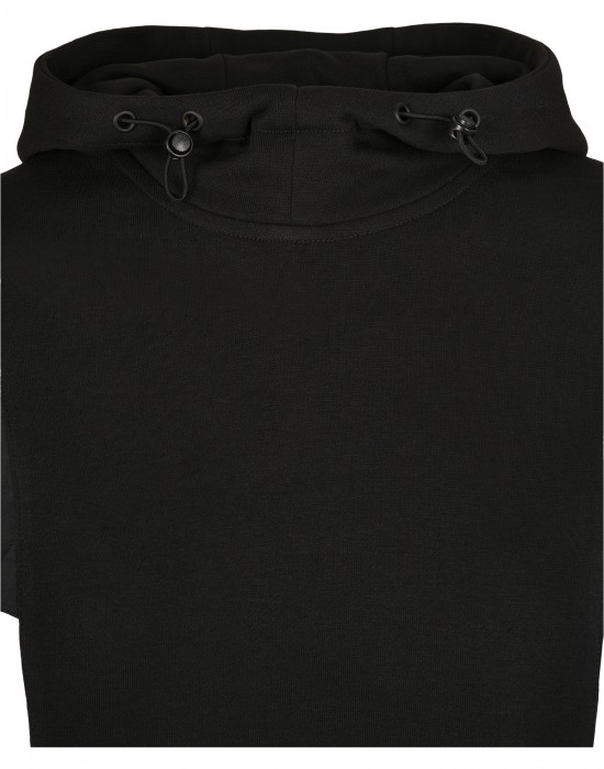 Дамски суичър в черно от Urban Classics Ladies Mix Crinkle Nylon Sweat, Жени - Lit.bg