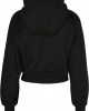 Дамски суичър в черно Urban Classics Ladies Organic Gathering Batwing, Жени - Lit.bg