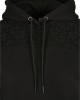 Дамски суичър в черно от Urban Classics Ladies Lace Inset, Жени - Lit.bg