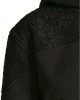 Дамски суичър в черно от Urban Classics Ladies Lace Inset, Жени - Lit.bg