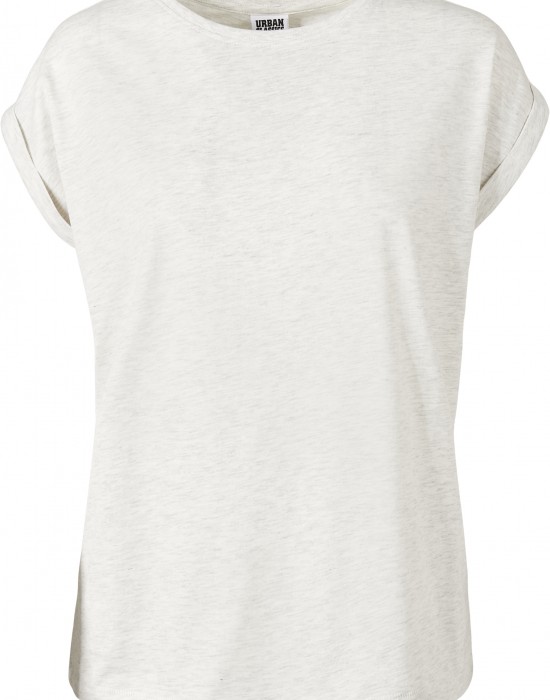 Дамска тениска в светлосиво Urban Classics Ladies Extended Shoulder, Жени - Lit.bg
