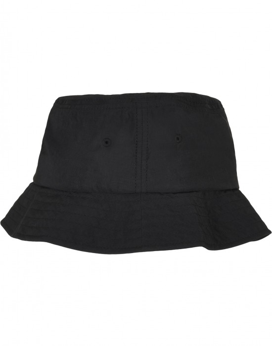 Шапка идиотка от водоотблъскваща материя в черен цвят Water Repellent Bucket Hat, Аксесоари - Lit.bg