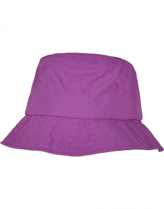 Шапка идиотка от водоотблъскваща материя в лилав цвят Water Repellent Bucket Hat, Аксесоари - Lit.bg