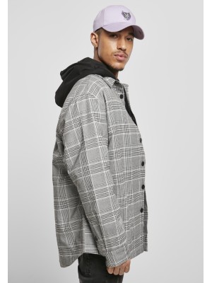 Мъжко карирано палто C&S Plaid Out Quilted 