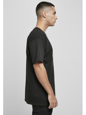 Мъжка тениска в черно Mister Tee