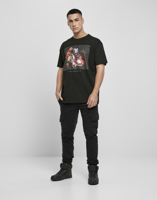 Мъжка тениска в черно Mister Tee Renairssance Painting, Мъже - Lit.bg