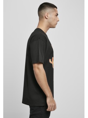 Мъжка тениска в черно Mister Tee Eat Lit Oversize